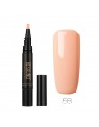 ROSALIND 5ml ołówek do polerowania paznokci trzeba utwardzić lampą UV LED Soak-Off biały kolor na lakier żelowy nal art