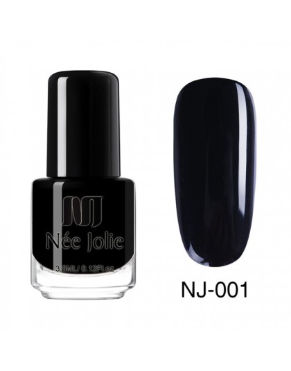 NEE JOLIE lakier do paznokci 68 kolorów Glimmer perłowy połysk lakier do paznokci kawa szara seria Glitter Nails lakier dekoracj