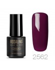 ROSALIND lakier do paznokci lakiery hybrydowe żel Vernis Semi Permanent do paznokci artystyczny manicure podkład akrylowa Poly ż