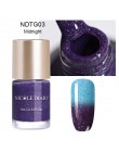 NICOLE DIARY termiczny lakier do paznokci Glitter temperatura zmiana koloru lakier na bazie wody Shinny Shimmer lakier do paznok