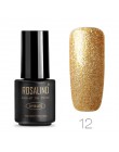 ROSALIND lakier do paznokci lakiery hybrydowe żel Vernis Semi Permanent do paznokci artystyczny manicure podkład akrylowa Poly ż