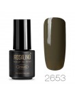 ROSALIND lakier do paznokci lakiery hybrydowe żel Vernis Semi Permanent do paznokci artystyczny manicure podkład akrylowa Poly ż