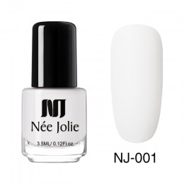 NEE JOLIE 3.5ml matujący lakier do paznokci czarny kolor różowy lakier do paznokci tłustej DIY matowy matowy lakier do paznokci
