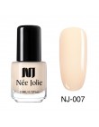 NEE JOLIE 3.5ml Nude Candy kolorowy żelowy lakier do paznokci półprzezroczysty lakier do paznokci różowy połysk Shimmer wzór na 