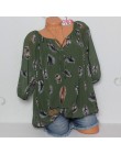 Moda 5XL Plus duże rozmiary damskie bluzki letnie bluzki nowa luźna bluza biały luźny nadruk z piór V Neck koszulki z półrękawem