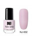NEE JOLIE 3.5ml matujący lakier do paznokci czarny kolor różowy lakier do paznokci tłustej DIY matowy matowy lakier do paznokci