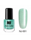 NEE JOLIE lakier do paznokci 68 kolorów Glimmer perłowy połysk lakier do paznokci kawa szara seria Glitter Nails lakier dekoracj