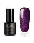 ROSALIND 7ML żelowy lakier do paznokci diamentowy brokat żel W01-29 żelowy lakier do paznokci Nail Art UV i LED Soak-Off Glitter