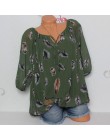 Moda 5XL Plus duże rozmiary damskie bluzki letnie bluzki nowa luźna bluza biały luźny nadruk z piór V Neck koszulki z półrękawem