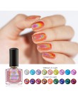 Urodzony dość lakier do paznokci różowy błyszczące Shimmer laserowe lakier do paznokci kolorowe do DIY manicure projekt 6ml laki