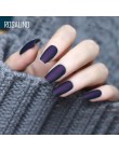 ROSALIND matowy lakier do paznokci lakiery hybrydowe UV wszystko na żel do manicure polski półtrwały lakier do paznokci matowy l