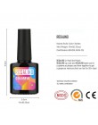 ROSALIND żelowy lakier do paznokci świeży kolor półtrwały UV usuwanie żelu lakier biały Manicure Nail Art hybrydowy żelowy lakie