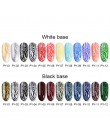 Pict You 8ml tłoczenie lakier do paznokci kolor czarny biały czerwony lakier do paznokci lakier do paznokci DIY Design tłoczenie