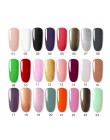 ROSALIND zestaw do paznokci do Manicure led uv lampa vernis semi permanent żelowy lakier do paznokci uv podkład top coat lakiery