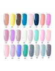 ROSALIND zestaw do paznokci do Manicure led uv lampa vernis semi permanent żelowy lakier do paznokci uv podkład top coat lakiery