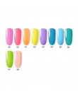 ROSALIND zestaw do paznokci do Manicure led uv lampa vernis semi permanent żelowy lakier do paznokci uv podkład top coat lakiery