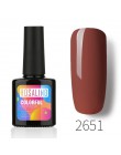 ROSALIND żelowy lakier do paznokci świeży kolor półtrwały UV usuwanie żelu lakier biały Manicure Nail Art hybrydowy żelowy lakie