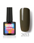ROSALIND żelowy lakier do paznokci świeży kolor półtrwały UV usuwanie żelu lakier biały Manicure Nail Art hybrydowy żelowy lakie