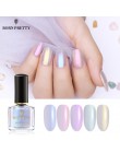 BORN PRETTY Shell Glitter lakier do paznokci 9 ml/6 ml przezroczysty połysk błyszczący lakier do paznokci manicure lakier do paz