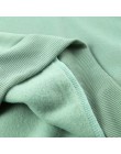 Bluzy damskie 2020 marka kobiet z długim rękawem Solid Color bluza z kapturem dres bluza odzież sportowa S-3XL