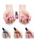 SEXYSHEEP 6ML lustrzany efekt metaliczny lakier do paznokci fioletowa róża złoty srebrny chrom lakier do paznokci do paznokci la