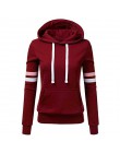 Kobieta bluza z kapturem bluzy damskie bluzy damskie z długim rękawem bluzka z kapturem i kieszeniami pulowerowe topy koszula D3