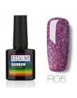 ROSALIND żelowy lakier do paznokci świeży kolor półtrwały UV usuwanie żelu lakier biały Manicure Nail Art hybrydowy żelowy lakie