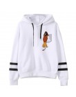Hakuna Matata Harajuku nadruk Kawaii bluzy damskie Ullzang śmieszne kreskówki 90s król lew bluzy graficzne Unisex z kapturem kob