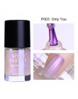 BORN PRETTY Shell Glitter lakier do paznokci 9 ml/6 ml przezroczysty połysk błyszczący lakier do paznokci manicure lakier do paz