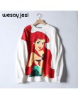Bluzy damskie bluzy 2020 czarny różowy król lew damskie bluzy z kapturem i nadrukiem z długim rękawem O Neck bluza damska luźny 