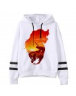 Hakuna Matata Harajuku nadruk Kawaii bluzy damskie Ullzang śmieszne kreskówki 90s król lew bluzy graficzne Unisex z kapturem kob