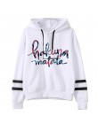 Hakuna Matata Harajuku nadruk Kawaii bluzy damskie Ullzang śmieszne kreskówki 90s król lew bluzy graficzne Unisex z kapturem kob