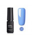 LILYCUTE żelowy lakier do paznokci lakiery hybrydowe Semi permanentny usuwanie żelu UV UV lakier żelowy Led podkład Top Coat żel