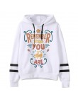 Hakuna Matata Harajuku nadruk Kawaii bluzy damskie Ullzang śmieszne kreskówki 90s król lew bluzy graficzne Unisex z kapturem kob