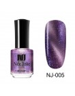NEE JOLIE 7.5ML 3D Cat Eyes lakier do paznokci 22 kolory Chameleon magnetyczne kocie oczy efekt lakier do paznokci Soak Off laki