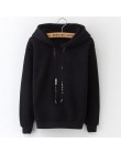 LANSHANQUE S-XXXL jesienno-zimowa polarowa pulower w stylu harajuku jednolity, gruby luźny bluzy damskie bluzy damskie płaszcz n