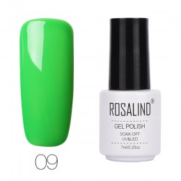 ROSALIND żel polski pająk hybrydowy lakier zestaw żel do paznokci Manicure Top baza wszystko do paznokci UV Semi permanentny pod