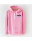 LANSHANQUE S-XXXL jesienno-zimowa polarowa pulower w stylu harajuku jednolity, gruby luźny bluzy damskie bluzy damskie płaszcz n