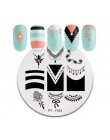 Pict You 8ml tłoczenie lakier do paznokci kolor czarny biały czerwony lakier do paznokci lakier do paznokci DIY Design tłoczenie