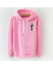 LANSHANQUE S-XXXL jesienno-zimowa polarowa pulower w stylu harajuku jednolity, gruby luźny bluzy damskie bluzy damskie płaszcz n