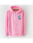 LANSHANQUE S-XXXL jesienno-zimowa polarowa pulower w stylu harajuku jednolity, gruby luźny bluzy damskie bluzy damskie płaszcz n