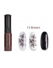 Tłoczenie paznokci polski 1 butelka polski paznokci pieczęć polski do tłoczenia szablonów płyty Nail Art 41 kolorów lakier do pa