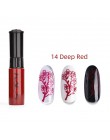 Tłoczenie paznokci polski 1 butelka polski paznokci pieczęć polski do tłoczenia szablonów płyty Nail Art 41 kolorów lakier do pa