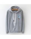 LANSHANQUE S-XXXL jesienno-zimowa polarowa pulower w stylu harajuku jednolity, gruby luźny bluzy damskie bluzy damskie płaszcz n