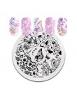 Pict You 8ml tłoczenie lakier do paznokci kolor czarny biały czerwony lakier do paznokci lakier do paznokci DIY Design tłoczenie