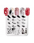 Pict You 8ml tłoczenie lakier do paznokci kolor czarny biały czerwony lakier do paznokci lakier do paznokci DIY Design tłoczenie