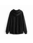Aachoae bluza z kapturem z motywem kreskówkowym damska wiosna z długim rękawem bluza z kapturem Harajuku bluzy w stylu casual lu