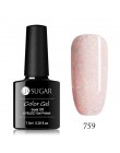 UR SUGAR 7.5ml holograficzny brokatowy lakier do paznokci błyszczące błyszczące cekiny lakier UV żel Rainbow laserowe usuwanie ż