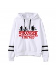 Kpop Stranger Things bluza z kapturem kobieta bluzy z kapturem bluzy Kawaii w koreańskim stylu oversize Harajuku bluza z kapture