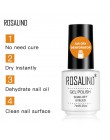 ROSALIND Base Top Primer matowy żelowy lakier do paznokci Semi permanentny lakier do paznokci żel wzmacniający bez żelu do wycie